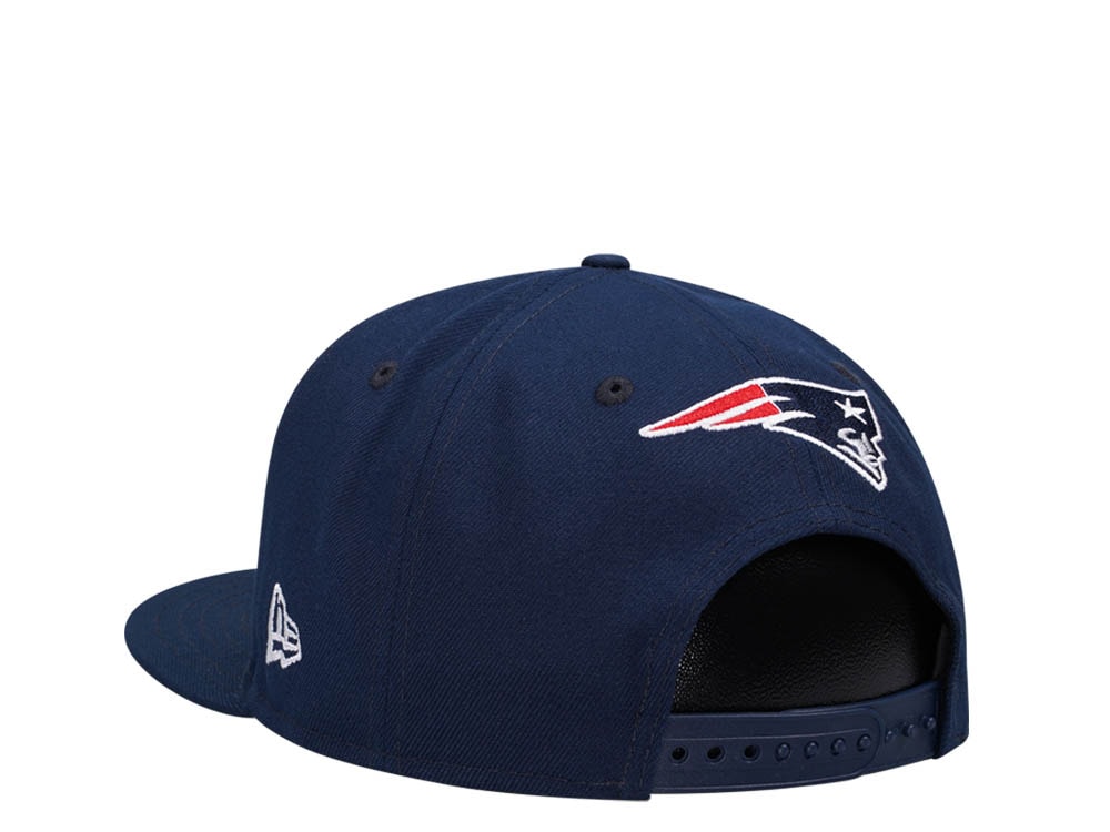 New Era New England Patriots Navy Initials Edition 9Fifty Snapback Gorra
