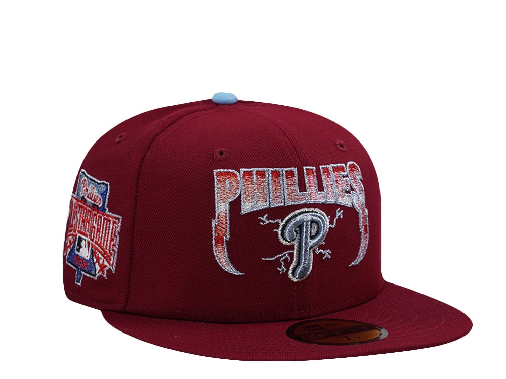 New Era Philadelphia Phillies All Star Game 1996 Cardinal Red Prime Edition 59Fifty Fitted Gorra