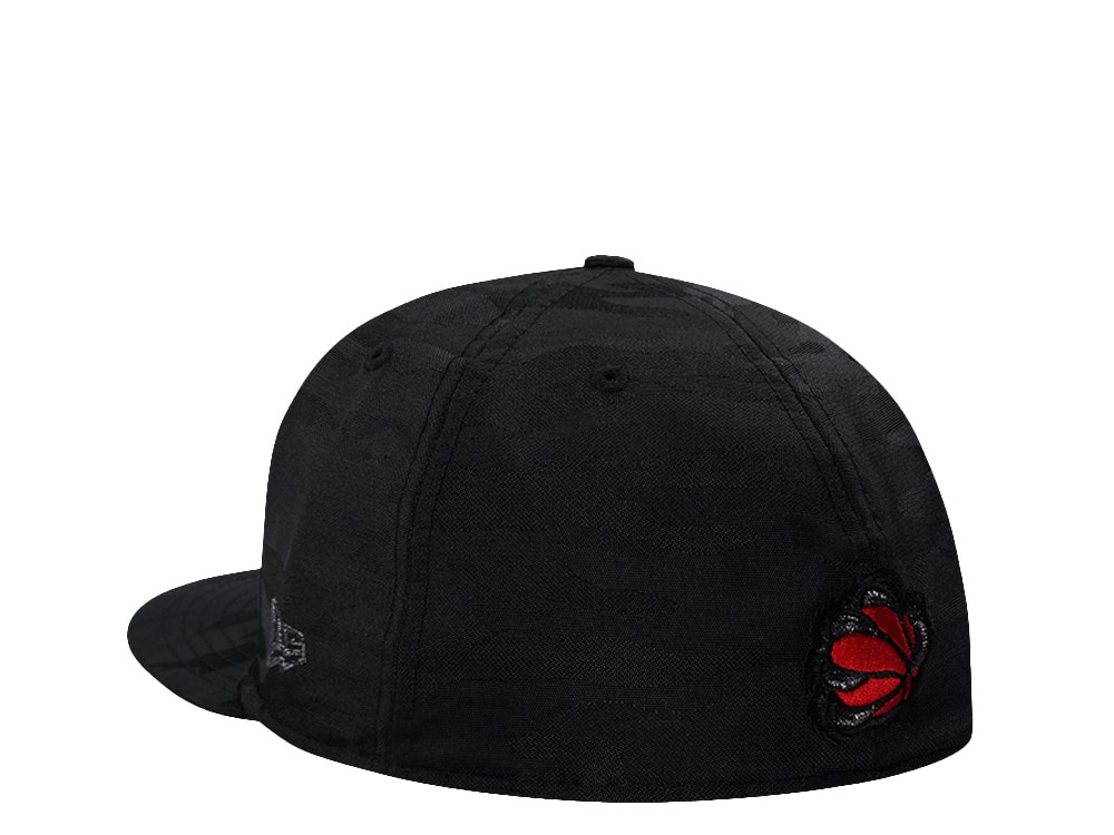 New Era Vancouver Grizzlies NBA on NBC Black Tonal Prime Edition 59Fifty Fitted Gorra