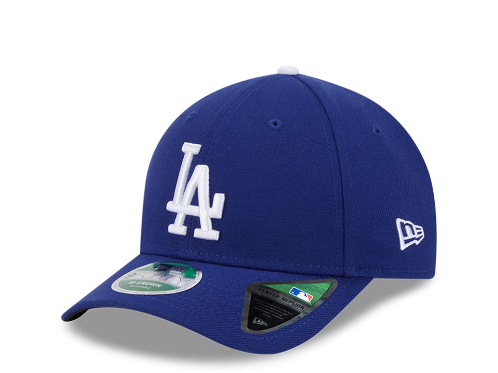 New Era Los Angeles Dodgers Player Replica 9Forty M Crown Snapback Gorra