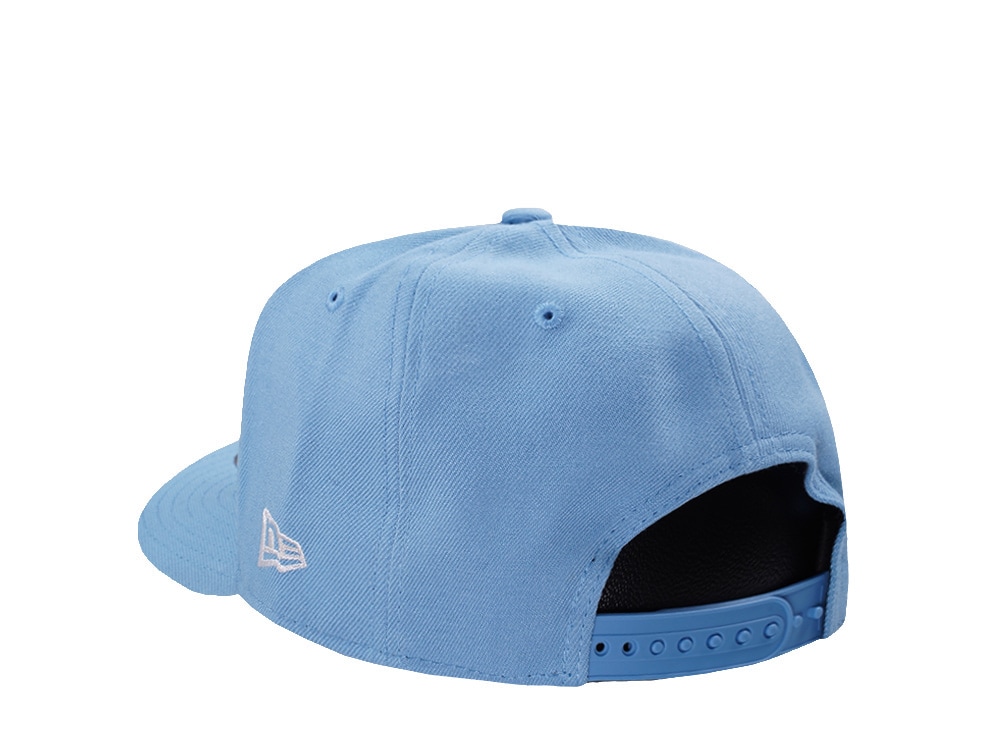 New Era Utah Mammoth Inaugural Season Sky Blue Prime Edition 9Fifty A Frame Snapback Gorra