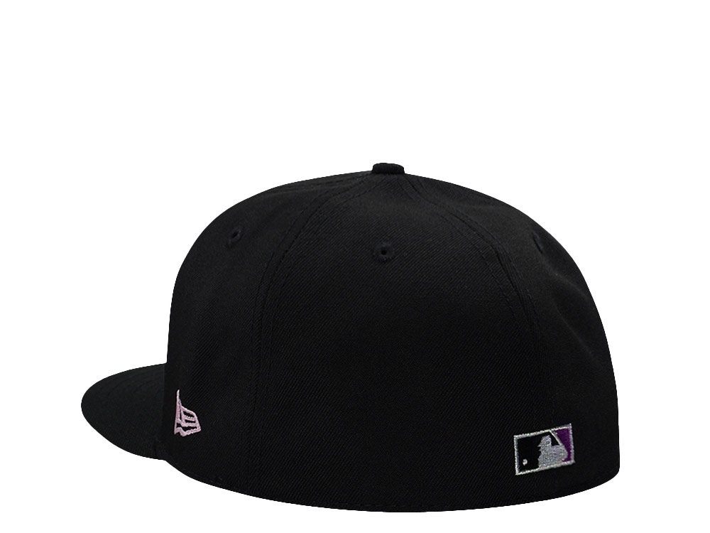 New Era New York Mets Shea Stadium Pink Black Prime Edition 59Fifty Fitted Gorra