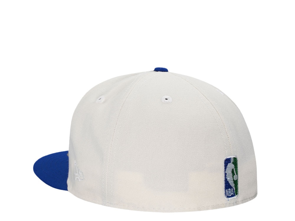 New Era Dallas Mavericks Chrome Metallic Green Two Tone Edition 59Fifty Fitted Gorra