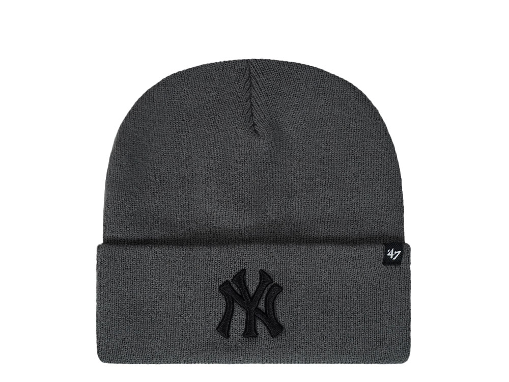 47Brand New York Yankees Dark Gray Haymaker Gorro
