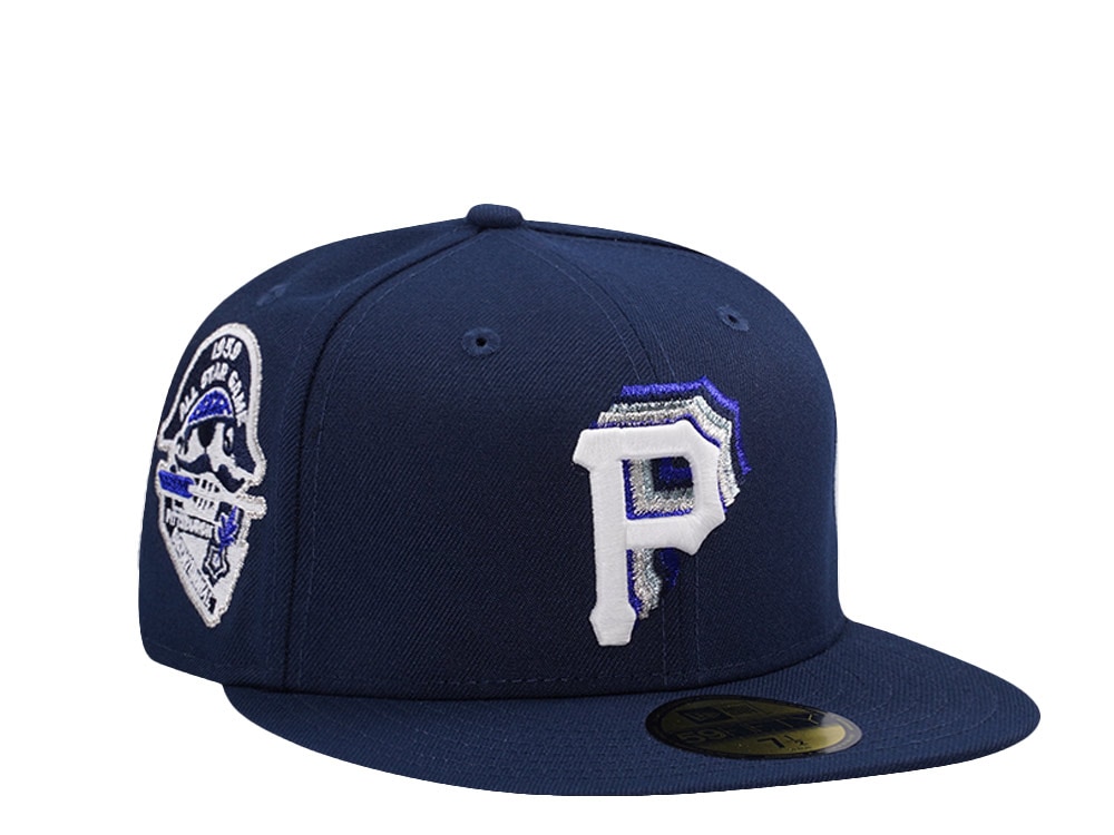 New Era Pittsburgh Pirates All Star Game 1959 Ocean Blue Horror Edition 59Fifty Fitted Gorra