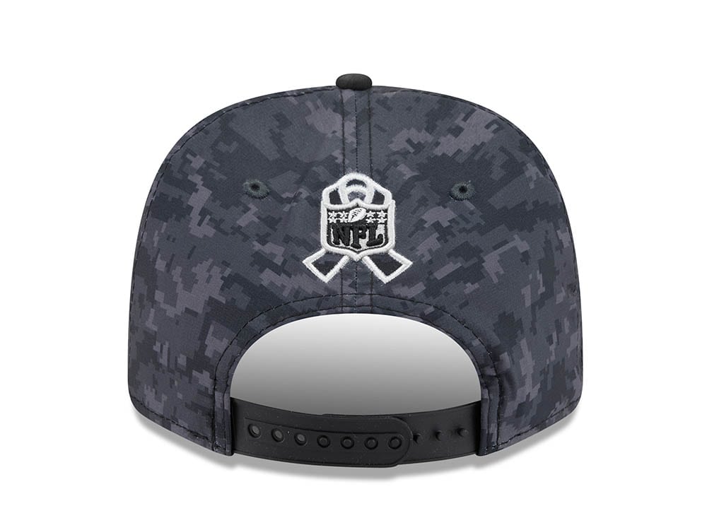 New Era Washington Commanders NFL Salute to Service 2026 Digi Camo Black 9Seventy Stretch Snapback Gorra