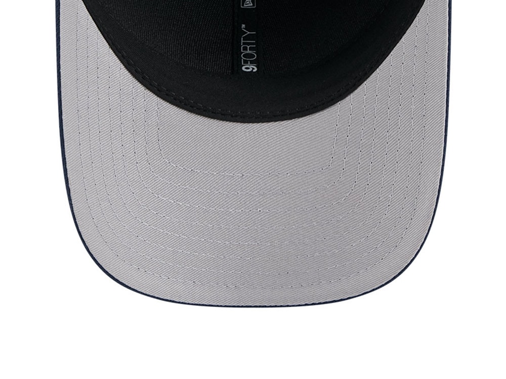 New Era Denver Broncos NFL Team Navy Edition 9Forty M Crown Snapback Gorra