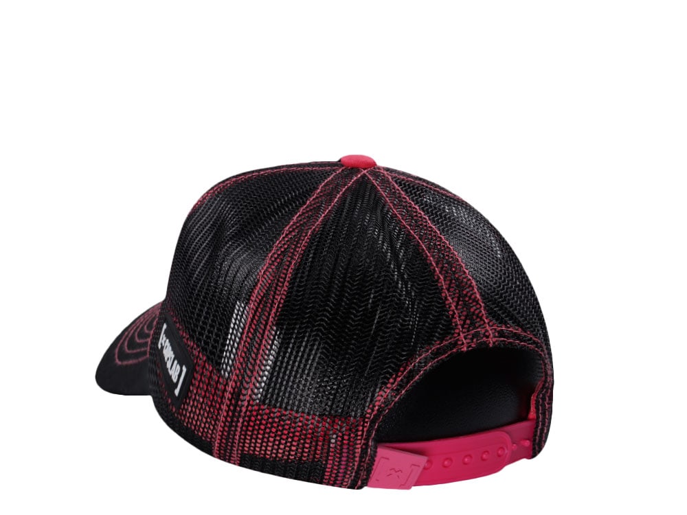 Capslab Disney Mickey and Friends Minnie Black Pink Edition Trucker Snapback Gorra