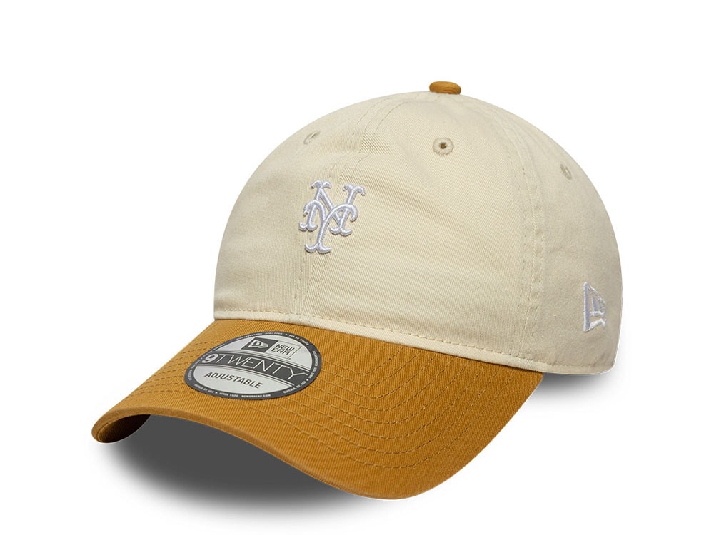 New Era New York Mets Washed Mini Logo Two Tone 9Twenty Strapback Gorra