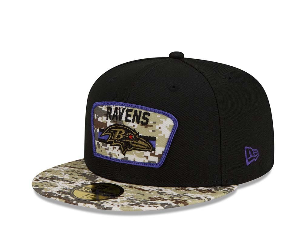 New Era Baltimore Ravens Salute to Service 21 59Fifty Fitted Gorra