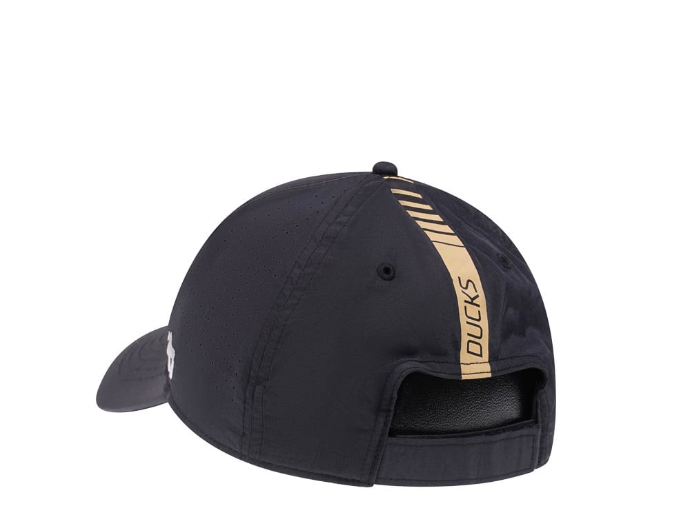 47Brand Anaheim Ducks Black Back Line Nylon Strapback Gorra