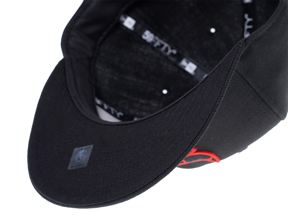 New Era Chicago Bulls Red Pop Edition 59Fifty Fitted Gorra