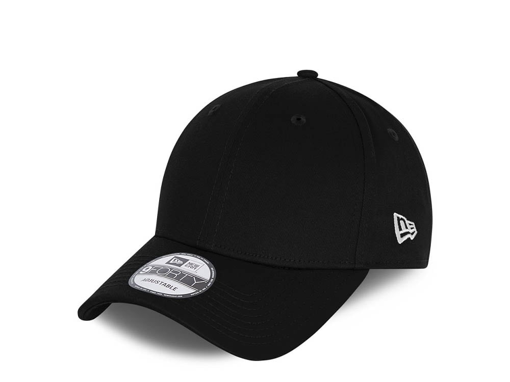 New Era Basic Black 9Forty Strapback Gorra