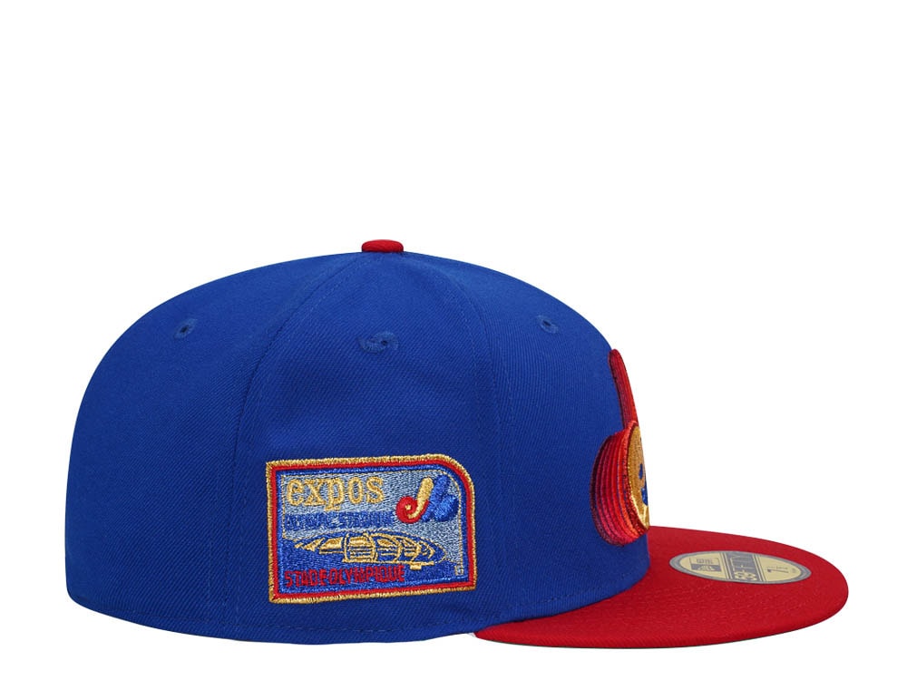 New Era Montreal Expos Olympic Stadium Faded Gold Two Tone Edition 59Fifty Fitted Gorra