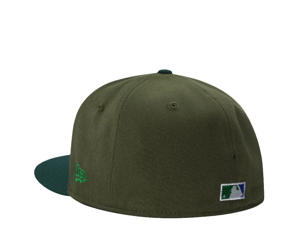 New Era Chicago Cubs West Side Grounds Dark Green Two Tone Edition 59Fifty Fitted Gorra