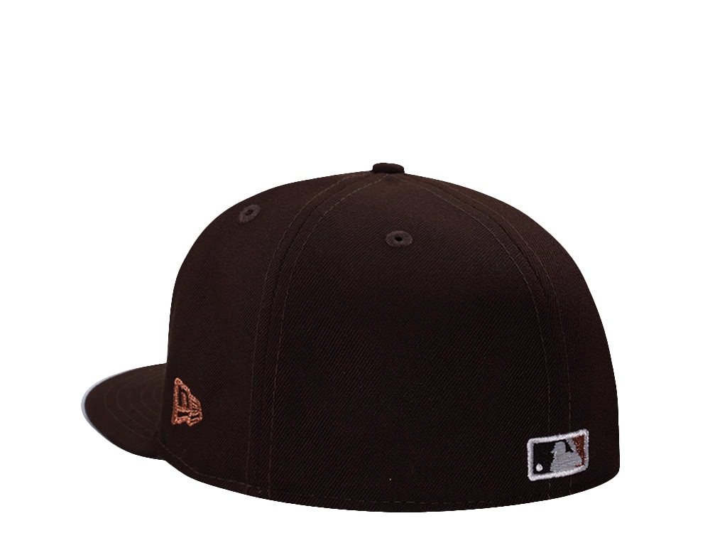 New Era Los Angeles Dodgers World Series 2025 Burnt Wood Prime Edition 59Fifty Fitted Gorra