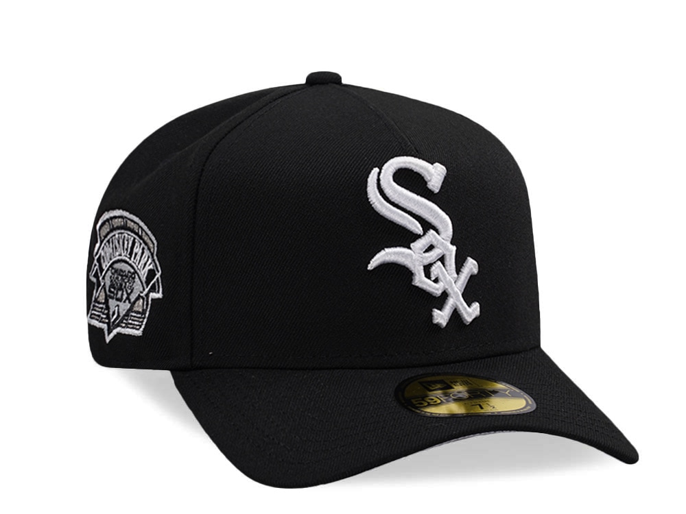 New Era Chicago White Sox Comiskey Park Black Prime Edition 59Forty A Frame Fitted Gorra