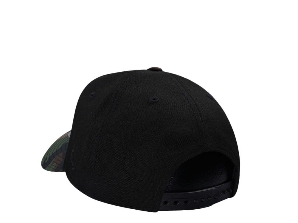 New Era Gwinnett Stripers Metallic Camo Two Tone A Frame 9Fifty Snapback Gorra