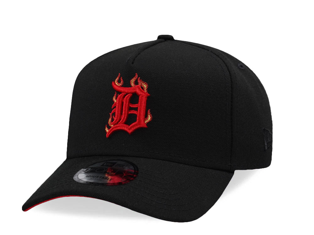 New Era Detroit Tigers Flame Red Prime Edition 9Forty A Frame Snapback Gorra
