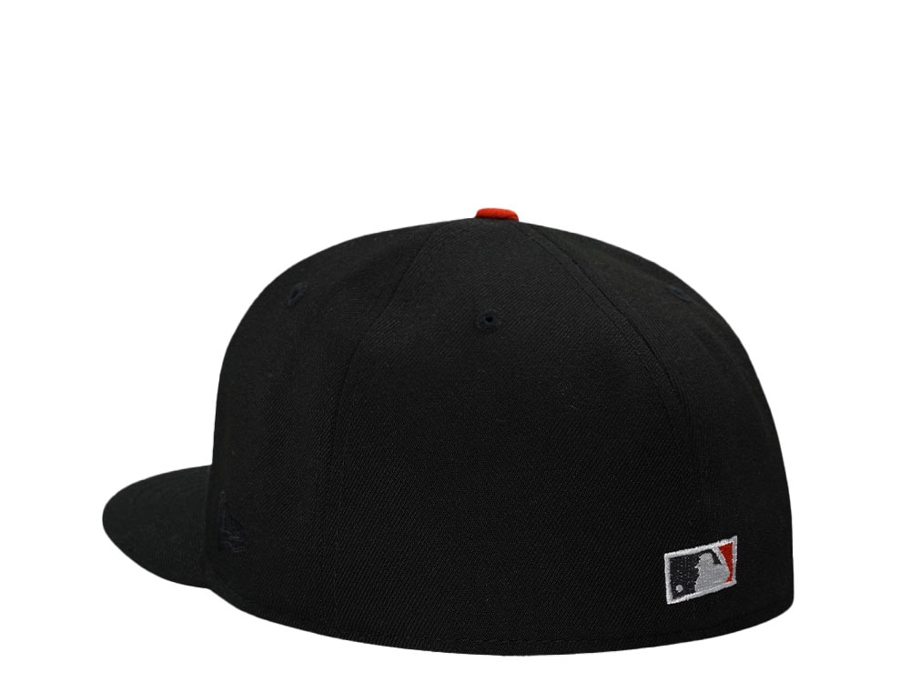 New Era San Francisco Giants World Series 2010 Black Throwback Edition 59Fifty Fitted Gorra