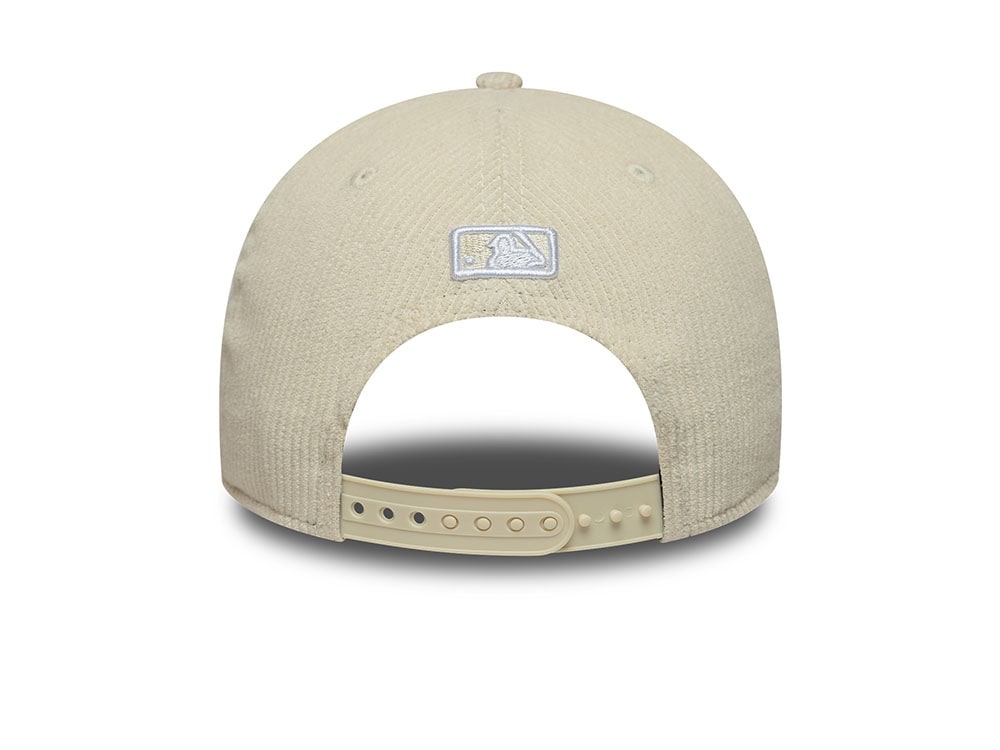 New Era Los Angeles Dodgers White Cord 9Forty M Crown Snapback Gorra