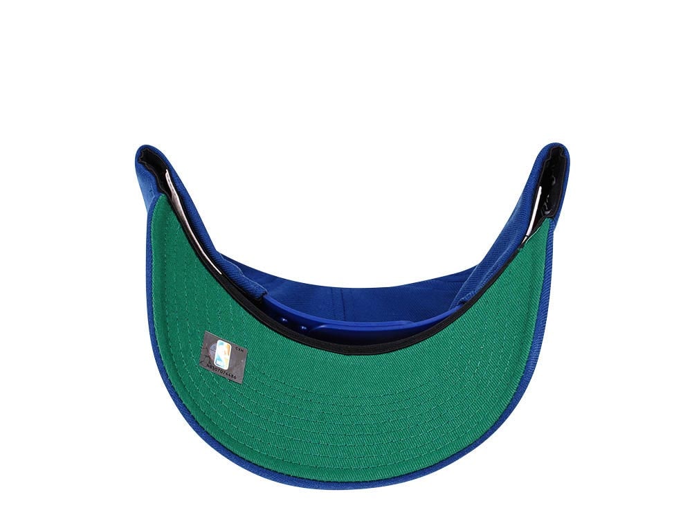 Mitchell & Ness Philadelphia 76ers Team Ground Red Line Solid Flex Blue Snapback Gorra