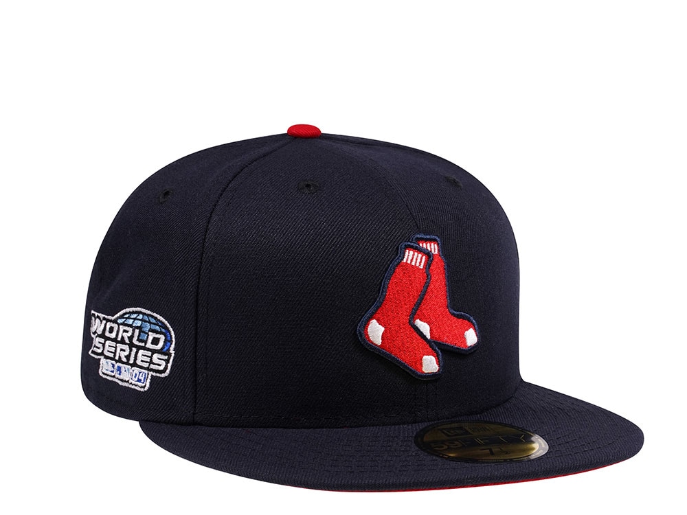 New Era Boston Red Sox World Series 2004 Navy and Red Edition 59Fifty Fitted Gorra