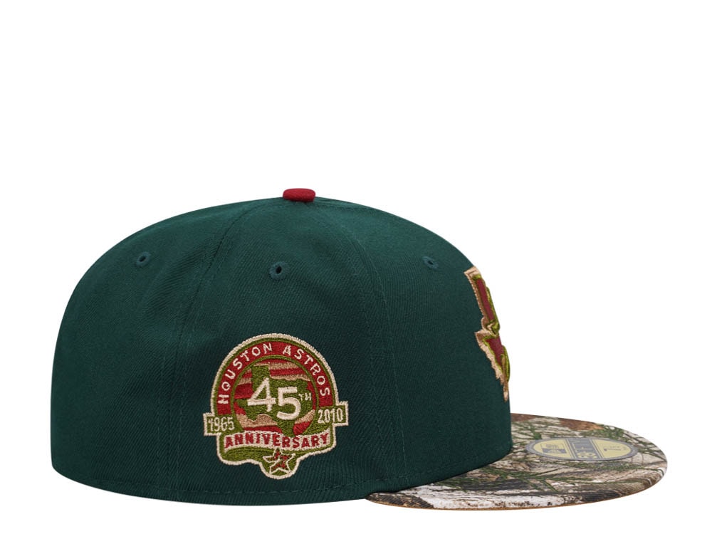 New Era Houston Astros 45th Anniversary Real Tree Two Tone Edition 59Fifty Fitted Gorra