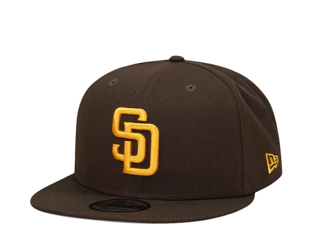 New Era San Diego Padres Walnut Classic Edition 9Fifty Snapback Gorra