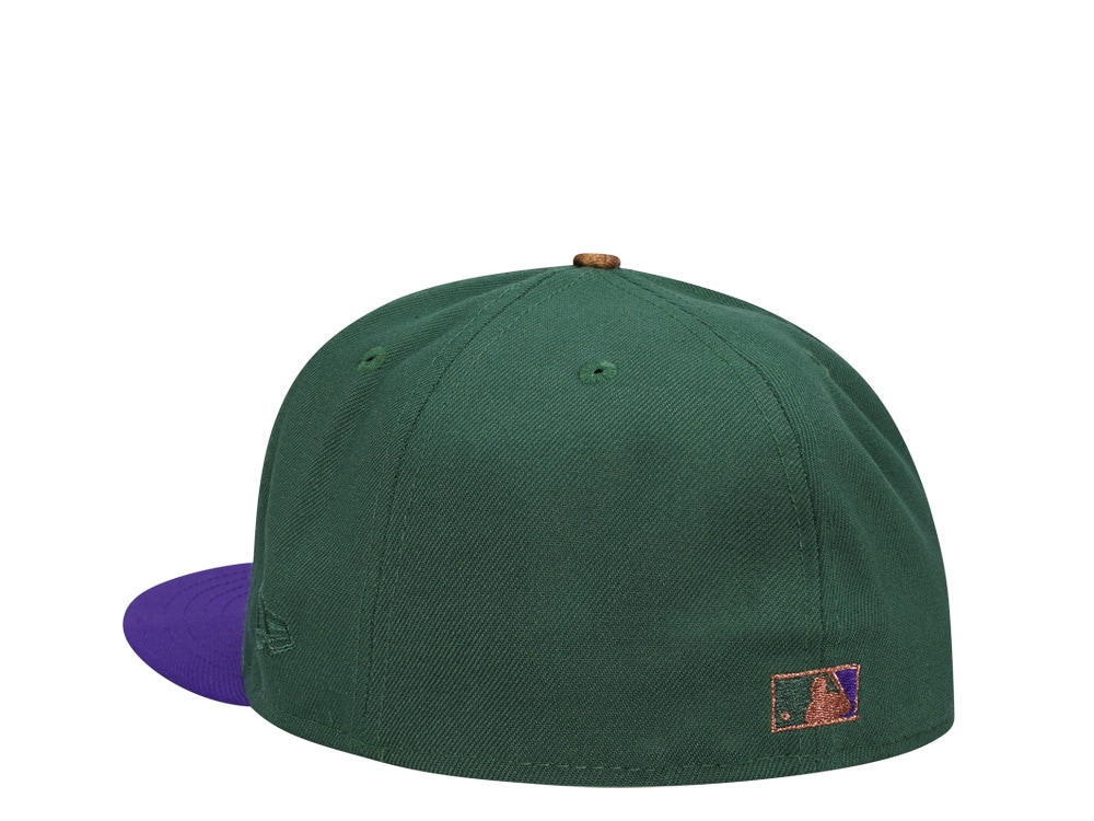 New Era Colorado Rockies Coors Field 1995 Purple Realtree Two Tone Edition 59Fifty Fitted Gorra