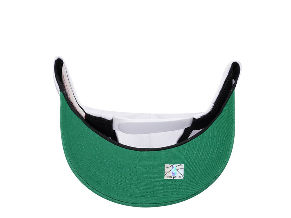 Mitchell & Ness Boston Celtics Team Two Tone 2.0 Pro White Snapback Gorra