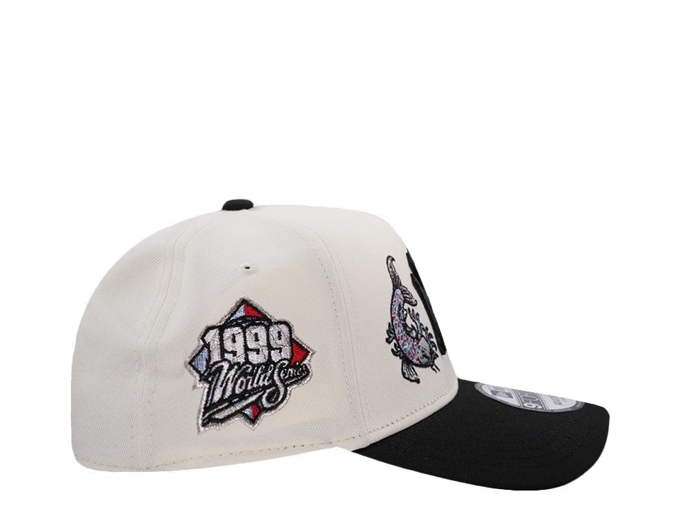 New Era New York Yankees World Series 1999 Chrome Two Tone Edition 9Forty A Frame Snapback Gorra