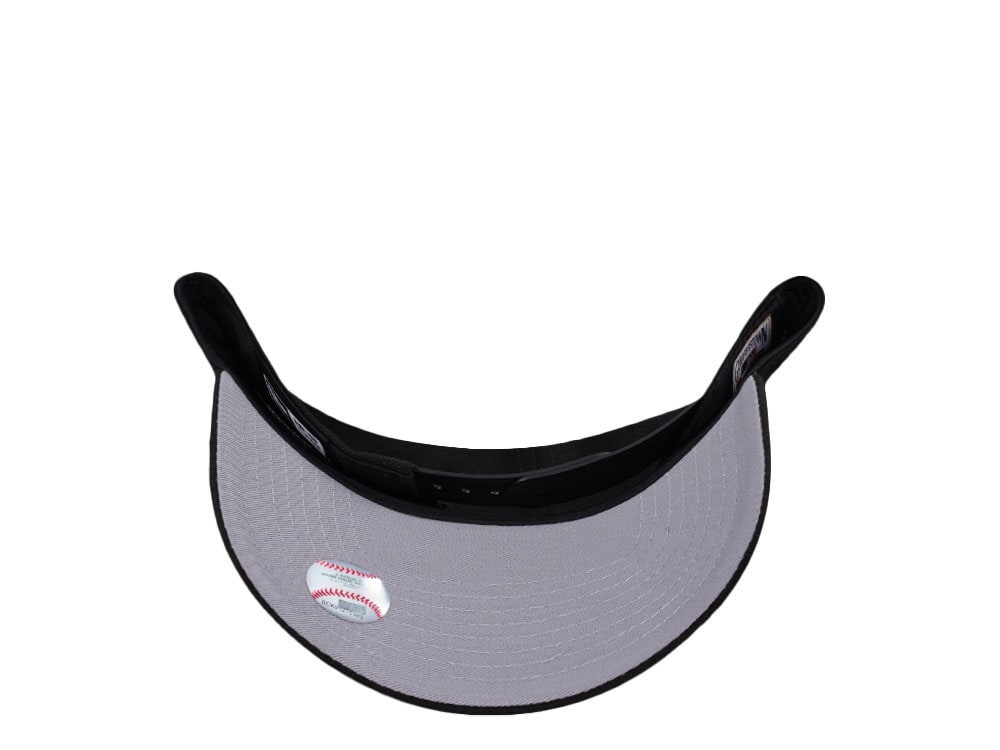 New Era Anaheim Angels Golden Detail Black Prime Edition 9Forty A Frame Snapback Gorra