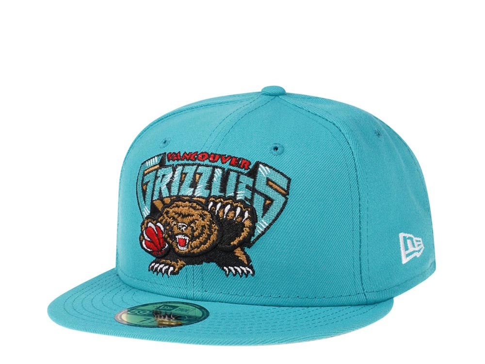 New Era Memphis Grizzlies Hardwood Classics Edition 59Fifty Fitted Gorra