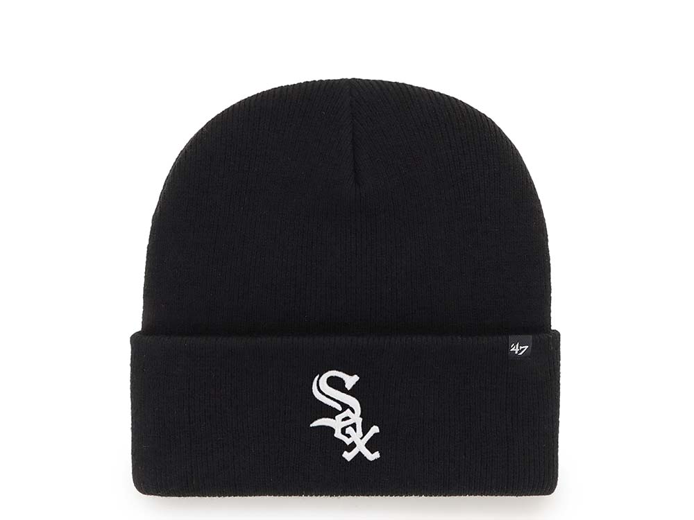 47 Brand Chicago White Sox Black Edition Cuff Gorro