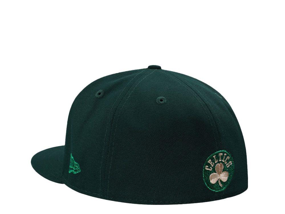 New Era Boston Celtics 80th Anniversary Dark Green Prime Edition 59Fifty Fitted Gorra