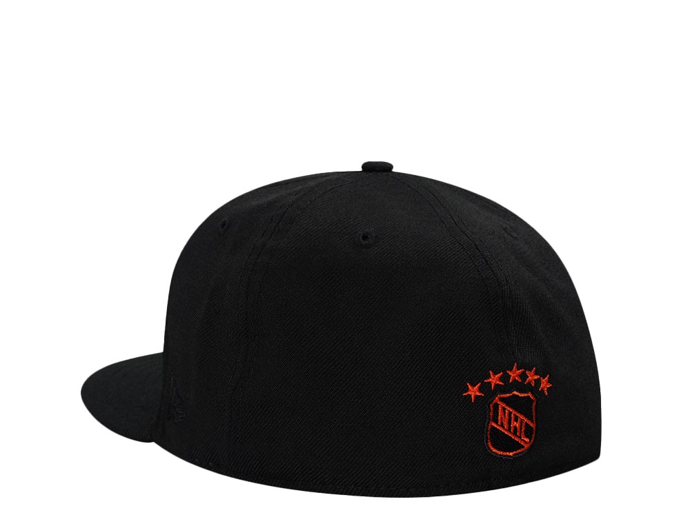 New Era Winnipeg Jets Black Throwback Wool Edition 59Fifty Fitted Gorra