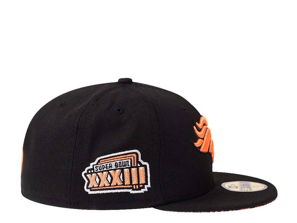 New Era Denver Broncos Super Bowl XXXIII Black Summerpop Edition 59Fifty Fitted Gorra