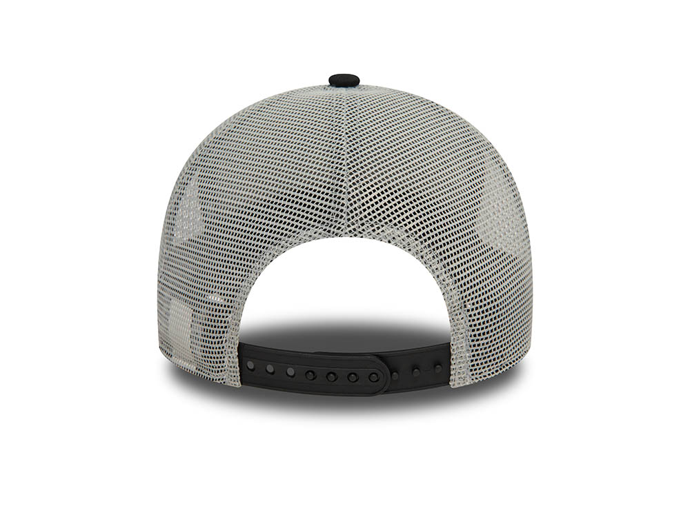 New Era Buffalo New York Black Trucker A Frame Snapback Gorra