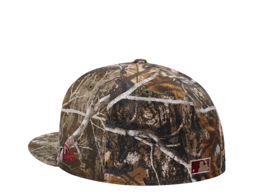 New Era Texas Rangers Arlington Stadium Realtree Prime Edition 59Fifty Fitted Gorra