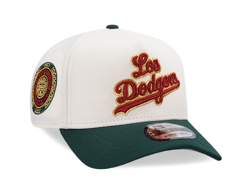 New Era Los Angeles Dodgers Script Chrome Two Tone Edition 9Forty A Frame Snapback Gorra