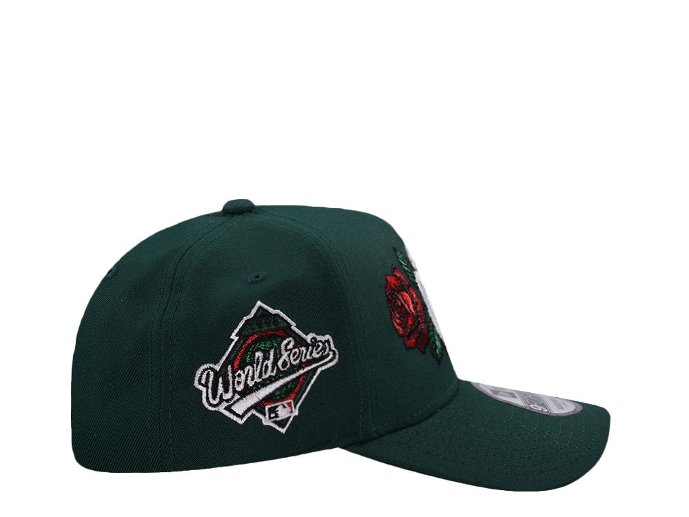 New Era New York Yankees World Series 1996 Rose Dark Green Prime Edition 9Forty A Frame Snapback Gorra