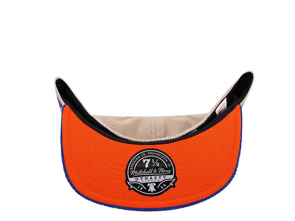 Mitchell & Ness New York Knicks All Star 1998 Two Tone Hardwood Classic Cord Edition Dynasty Fitted Gorra