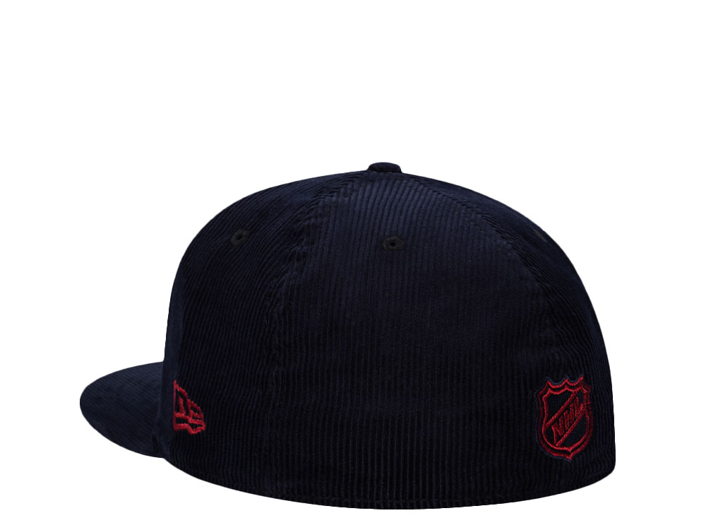 New Era Montreal Canadiens All Star Game 2009 Navy Corduroy Prime Edition 59Fifty Fitted Gorra