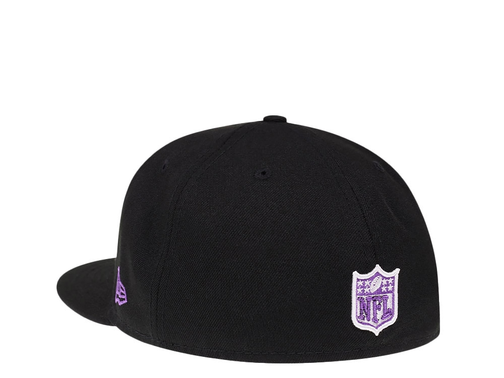 New Era Las Vegas Raiders Black Purple Edition 59Fifty Fitted Gorra