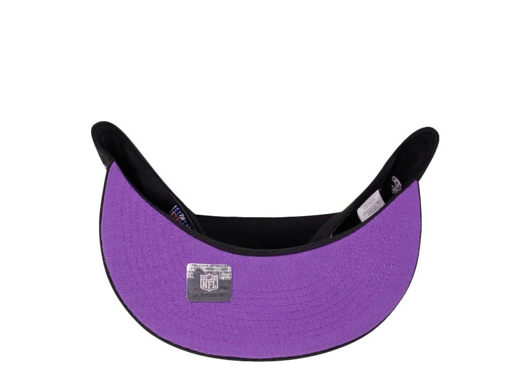 New Era Las Vegas Raiders Black Purple Edition 59Fifty Fitted Gorra
