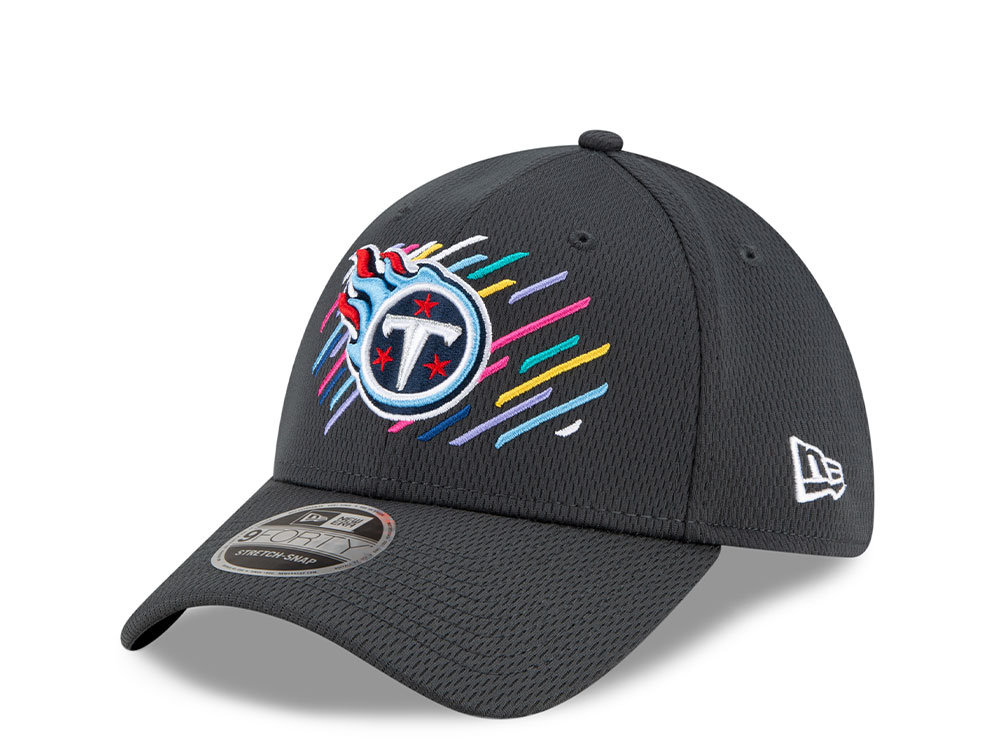 New Era Tennesee Titans Crucial Catch 2021 9Forty Stretch Snapback Gorra