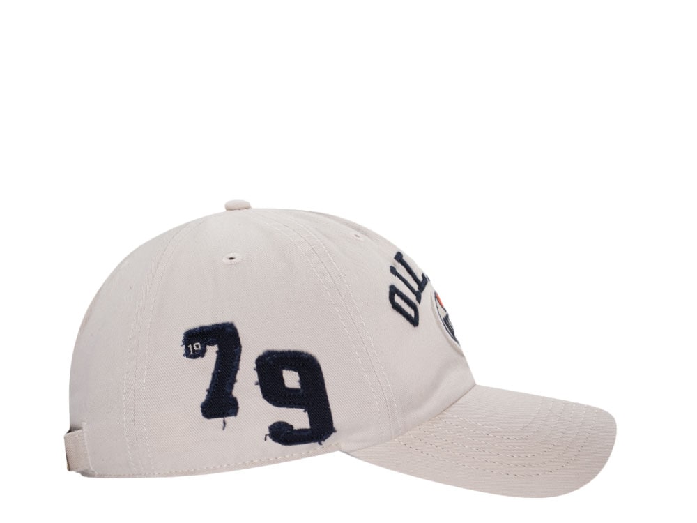 47Brand Edmonton Oilers Sandstorm Clubhouse Clean up Snapback Gorra