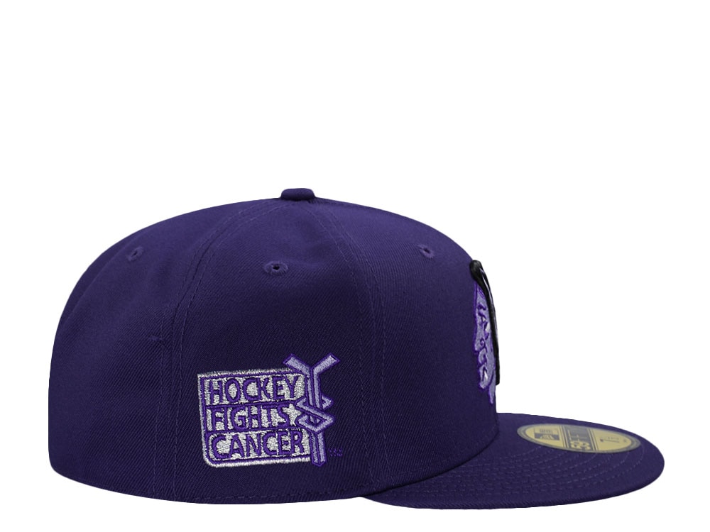 New Era Chicago Blackhawks Hockey Fights Cancer Edition 59Fifty Fitted Gorra