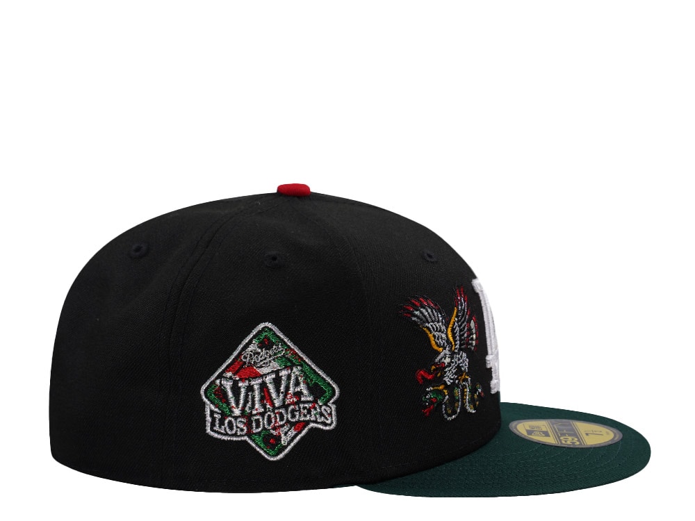 New Era Los Angeles Dodgers Viva Eagle Black Two Tone Edition 59Fifty Fitted Gorra